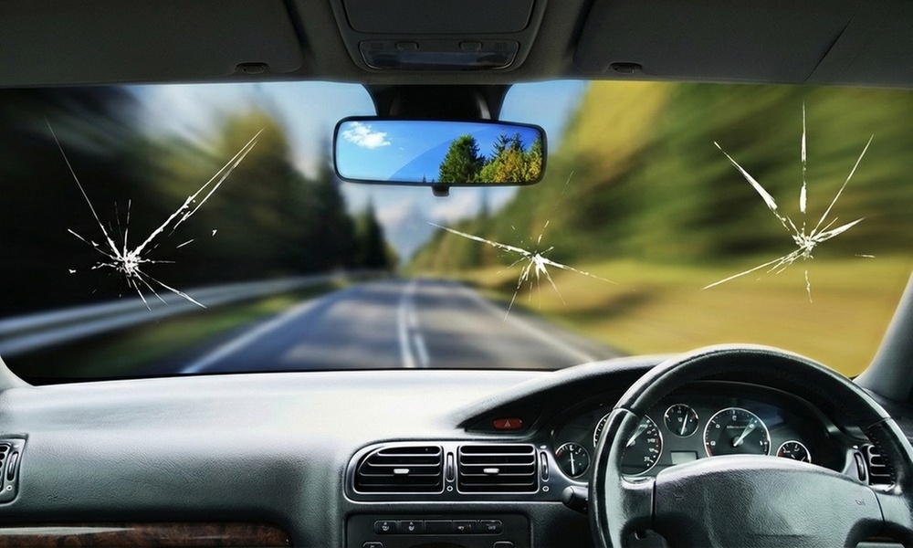 M’Bros Detail: Up to 89% Off on Windshield Replacement with Wipers or Chip Repair for a Year