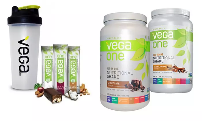 Vega One Protein Powder, Bar, and Shaker Cup at Little Nature's Market - Primary Image