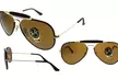 Ray-Ban Aviator and Round Sunglasses for Men and Women - Second Medium