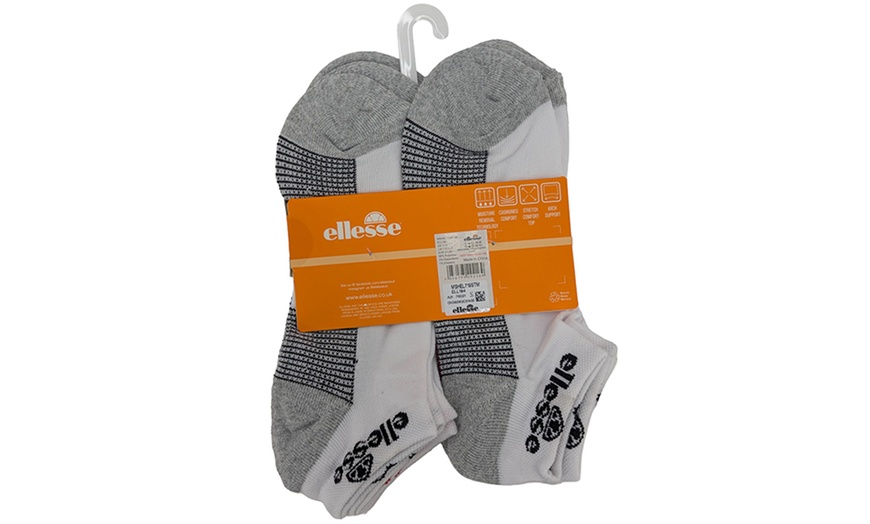 Image 13: Ellesse Six Pairs Mens socks Bundle Pack