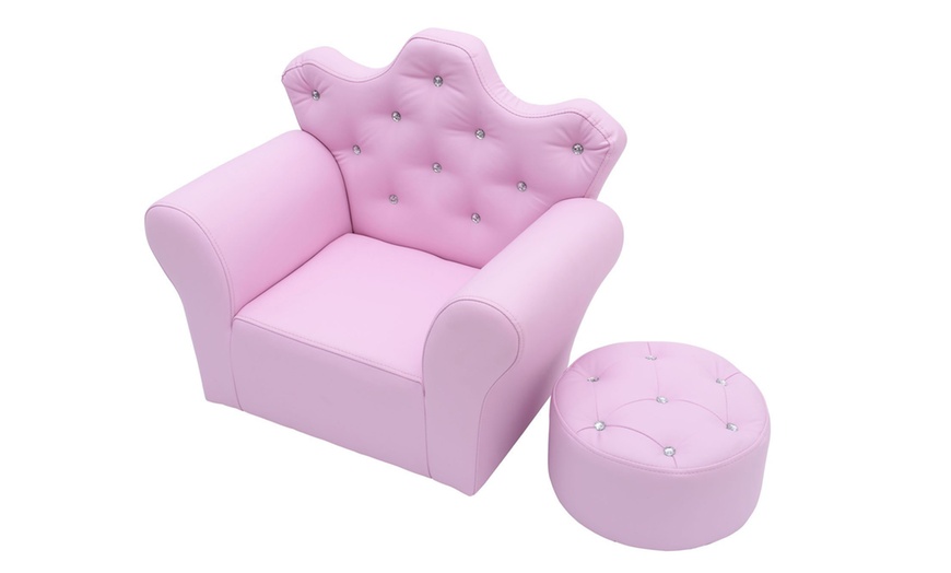 Image 7: Kids' Armchair Set