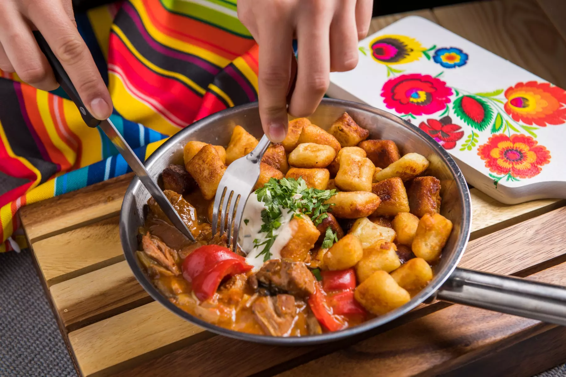 Zupa z pierogami i więcej