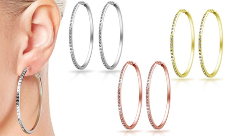 Fino a 3 paia di orecchini Philip Jones con cristalli Swarovski®, disponibili in 3 colori