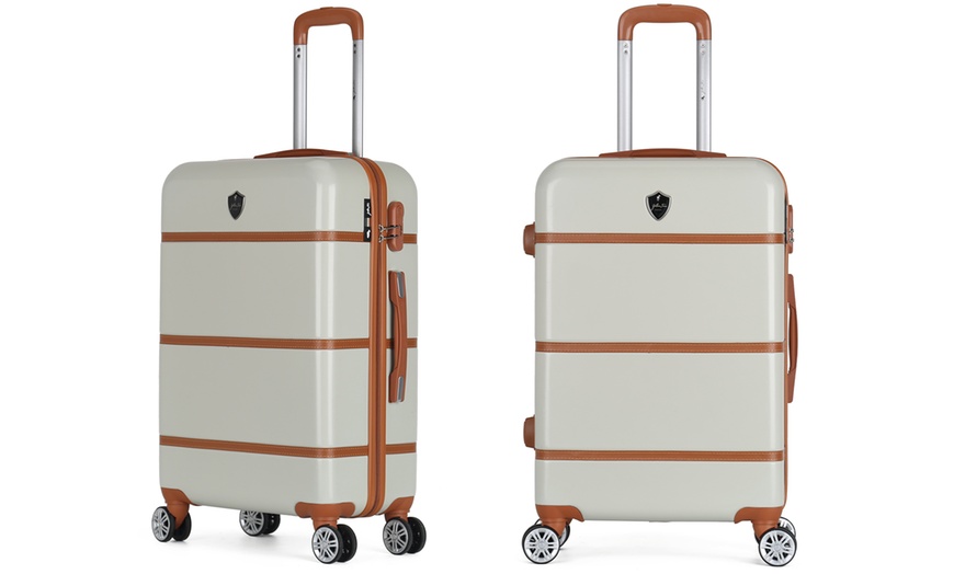 Image 24: Four Trolley Suitcases Set