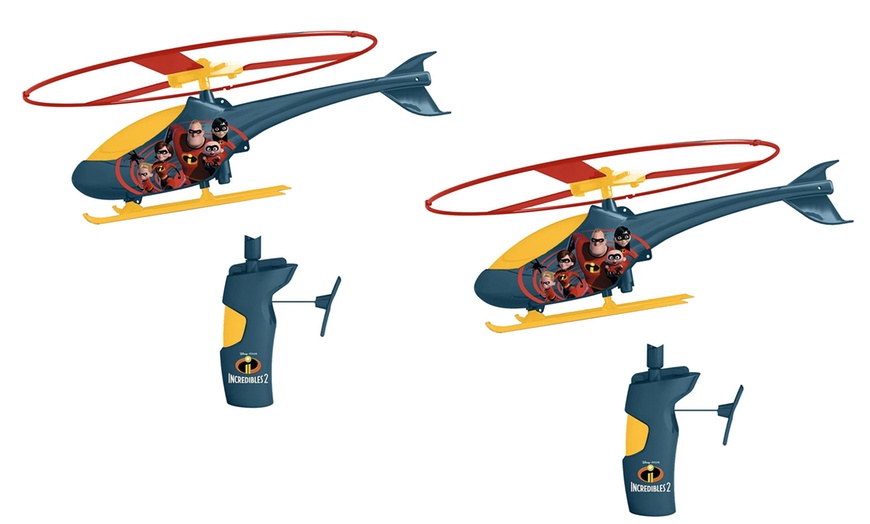 Image 3: One or Two IMC Toys Incredibles Rescue Helicopters