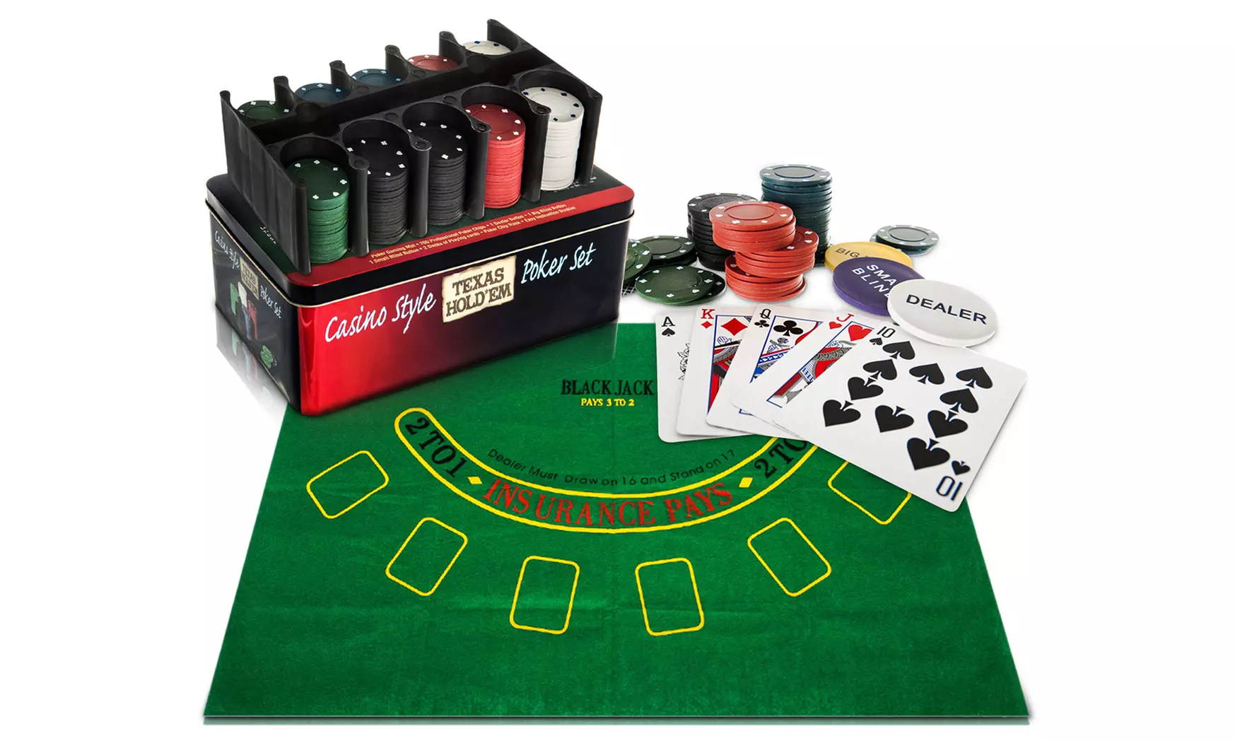 Jeu de poker de 200 pièces - Second Medium