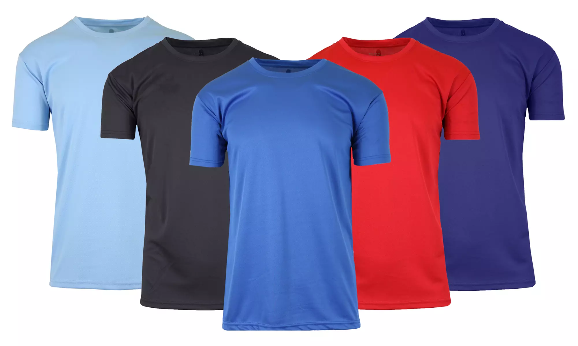 Galaxy by Harvic Men's Moisture-Wicking T-Shirt (3-Pack; S-2XL) - Primary Image