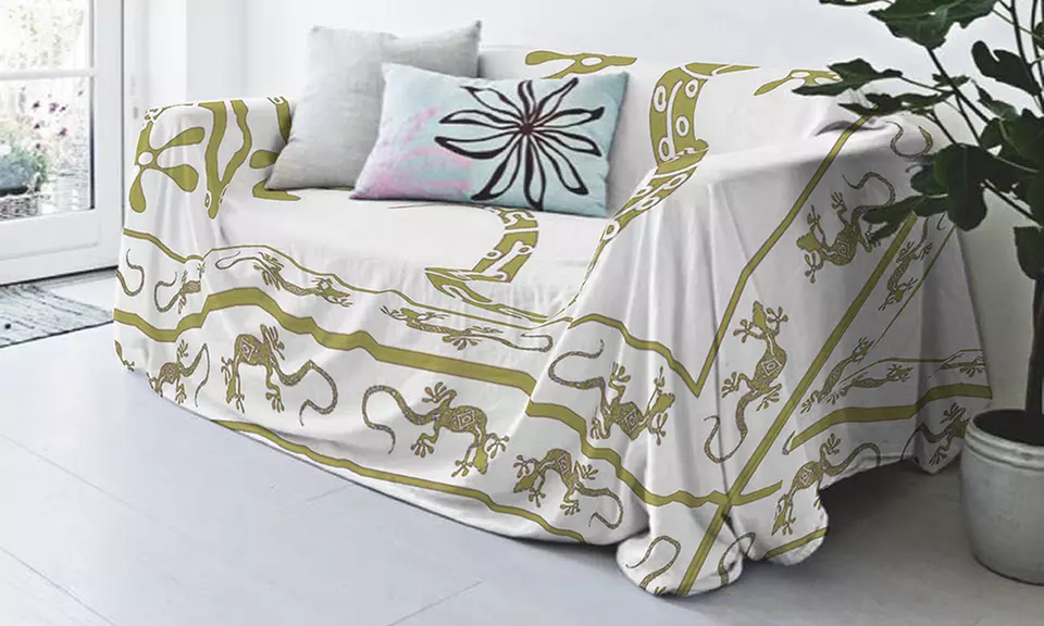 Telo copriletto, copridivano,100% cotone