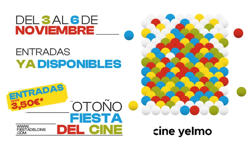 Image 1: ¡Vive la Fiesta del cine! 1 entrada para Cine Yelmo para 1 persona