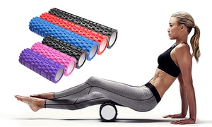 Yoga Gym Grid Foam Massage Roller