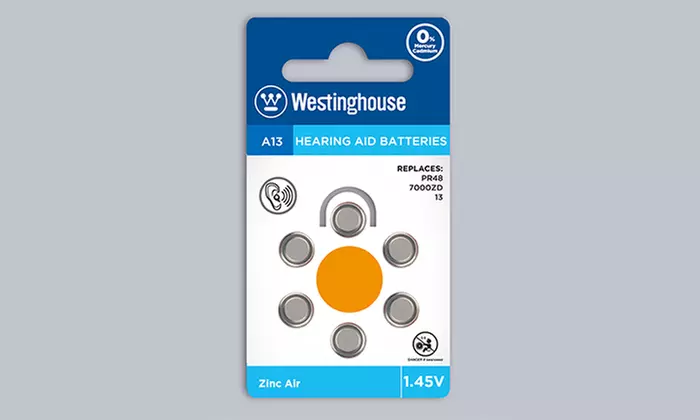 Westinghouse Hearing Aid Batteries - Second Medium