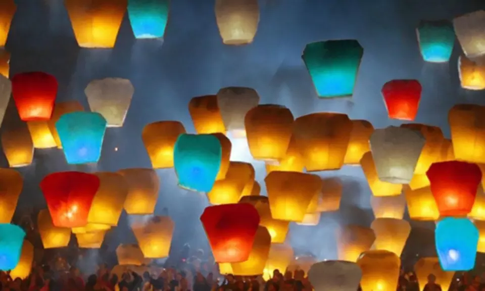 Sky Lanterns (20-Pack) - Primary Image