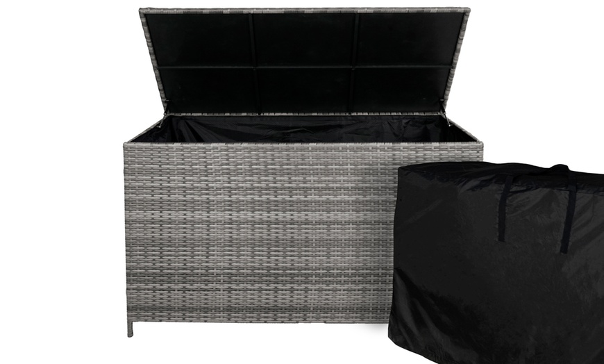 Image 2: Rattan Storage boxes