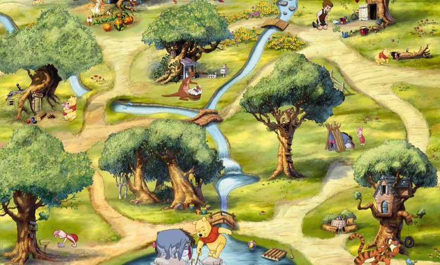 Image 6: Disney Winnie the Pooh Mural