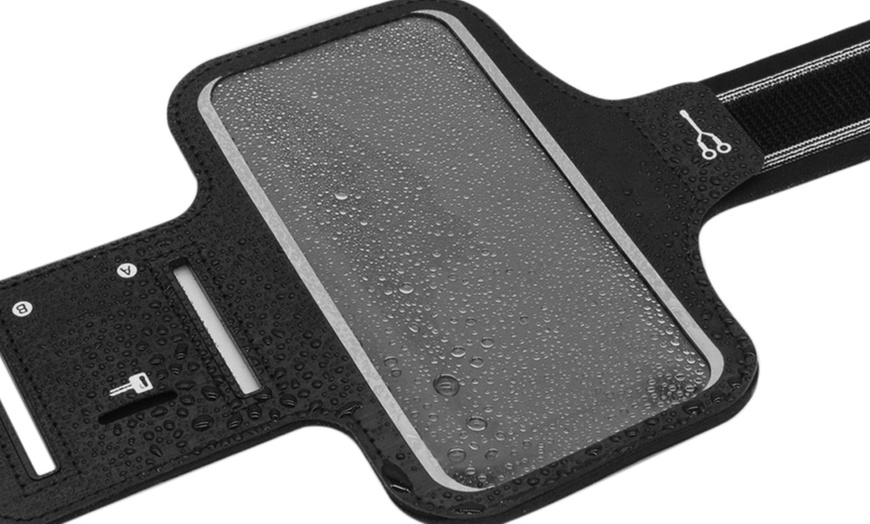 Image 6: Sport Armband Phone Holder with Adjustable Strap: 1 Pcs; FREE SHIPPING