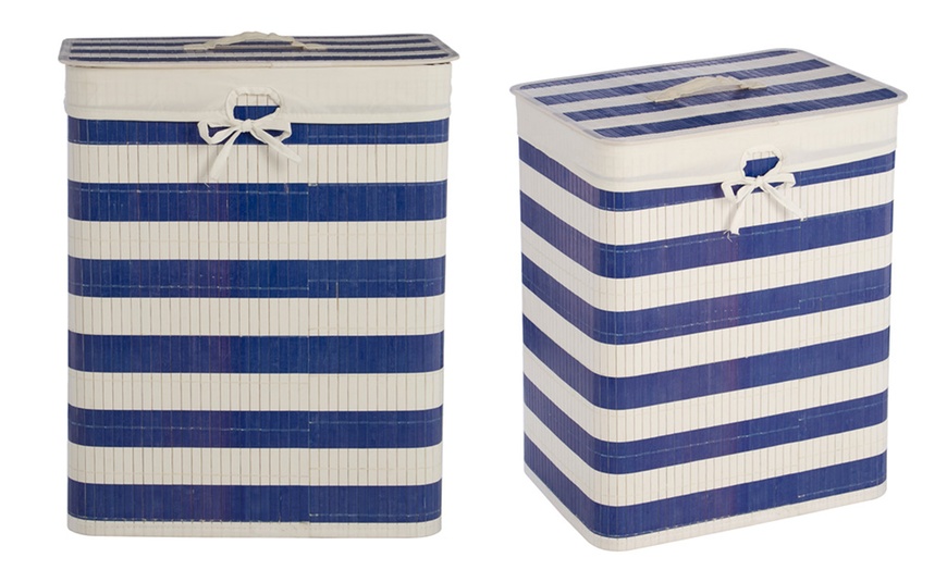 Image 2: Nautical Laundry Hamper