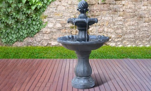 Three-Tier Solar Water Fountain