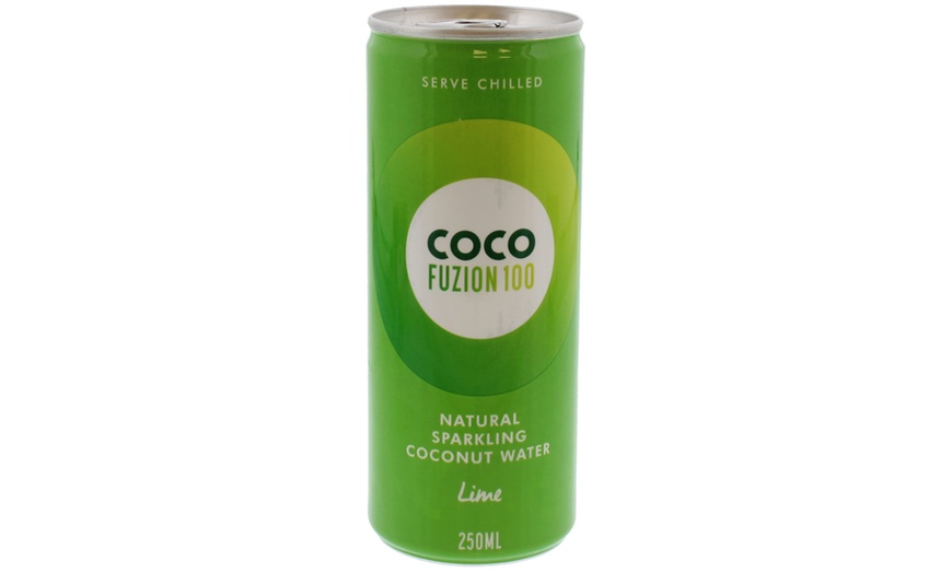 Image 8: Natural Sparkling Coconut Water