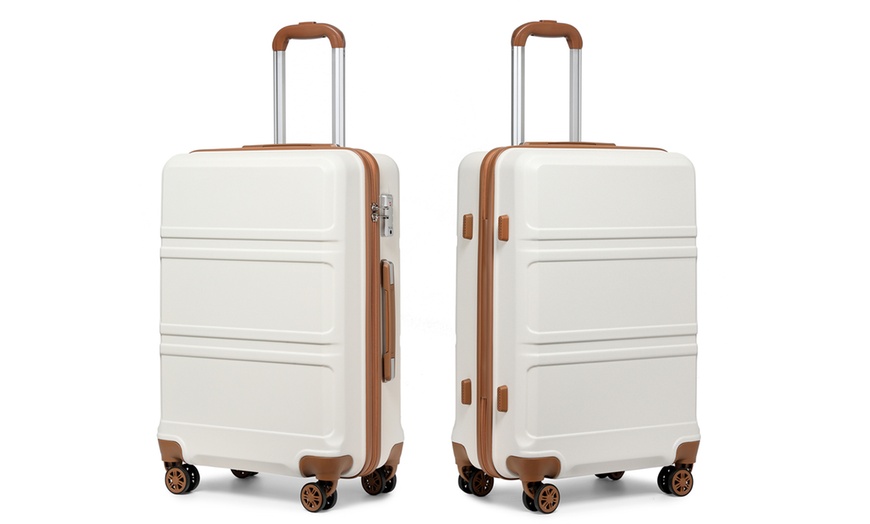 Image 23: Individual or 4 piece set of Miss Lulu suitcases