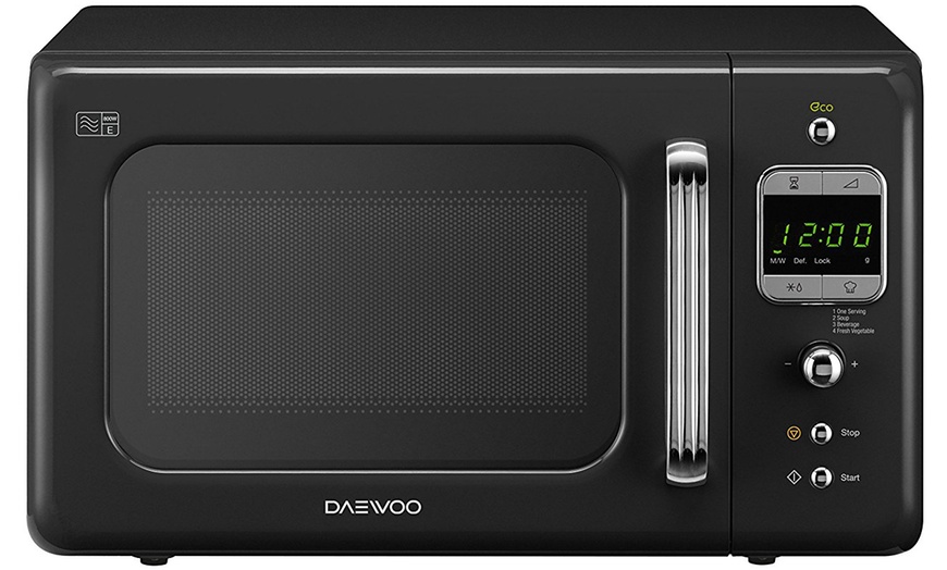 Image 1: Daewoo 800W Microwave