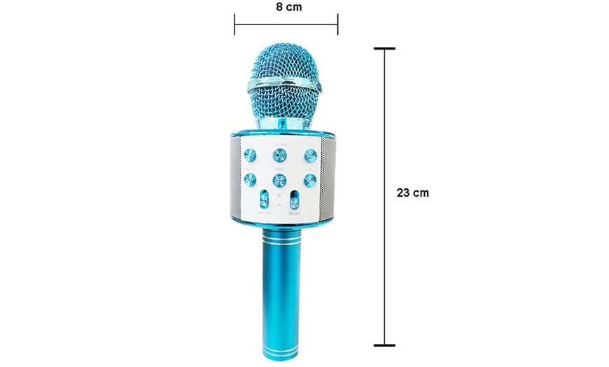 Image 8: Micrófono de karaoke, con embalaje para regalo