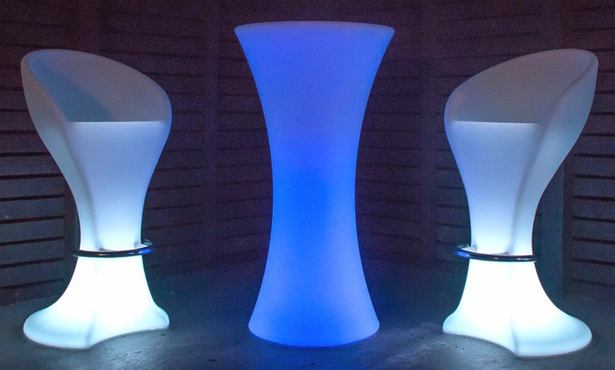 Image 3: LED Light Chairs