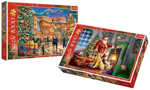 1000-Pc Christmas Jigsaw Puzzle