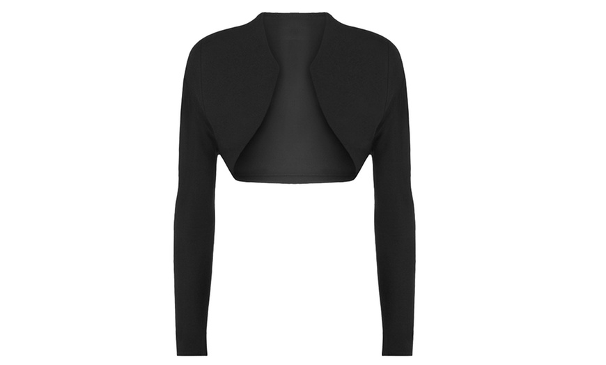 Image 3: Women's Long Sleeve Bolero