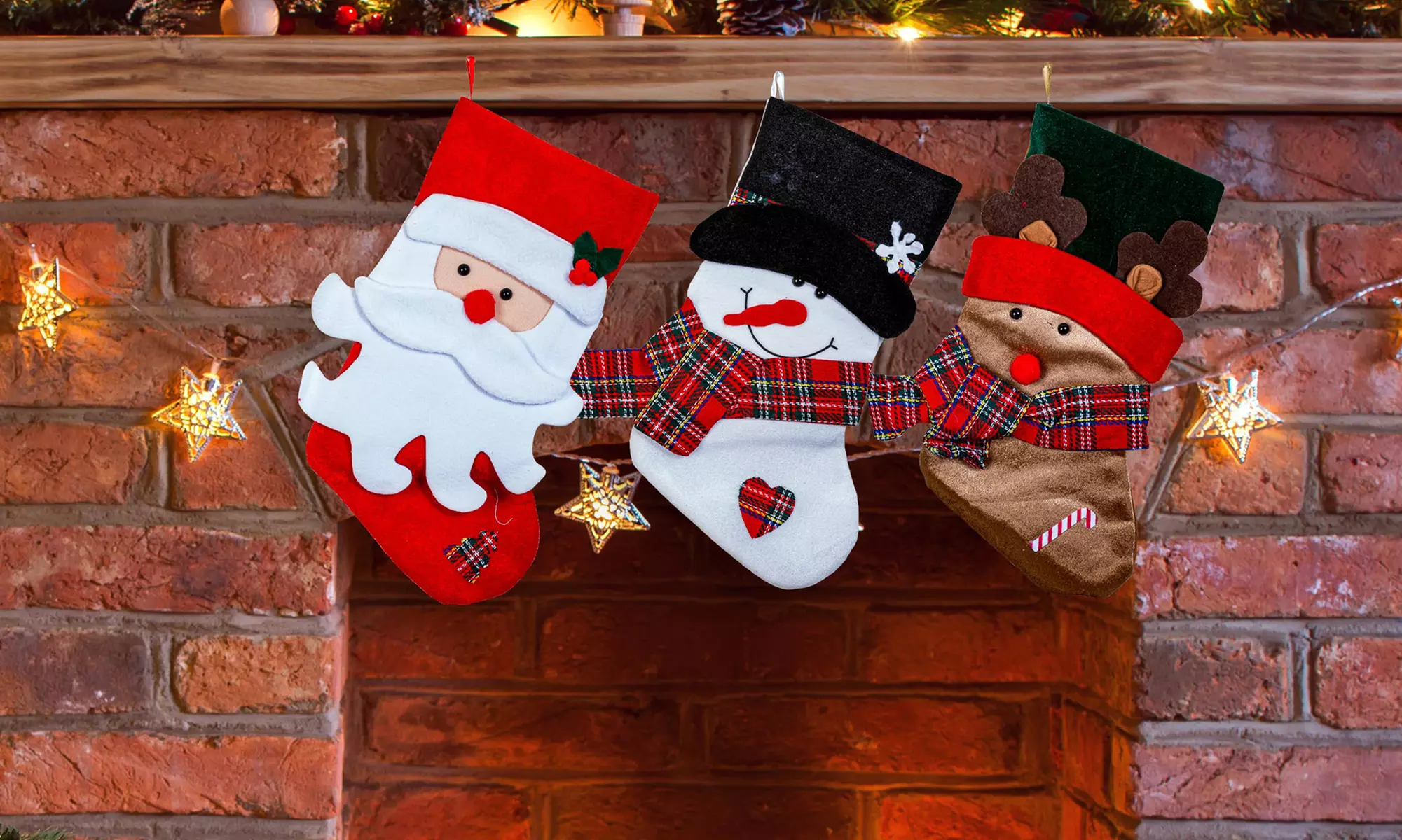 Christmas Stockings (3-Pack) - Primary Image