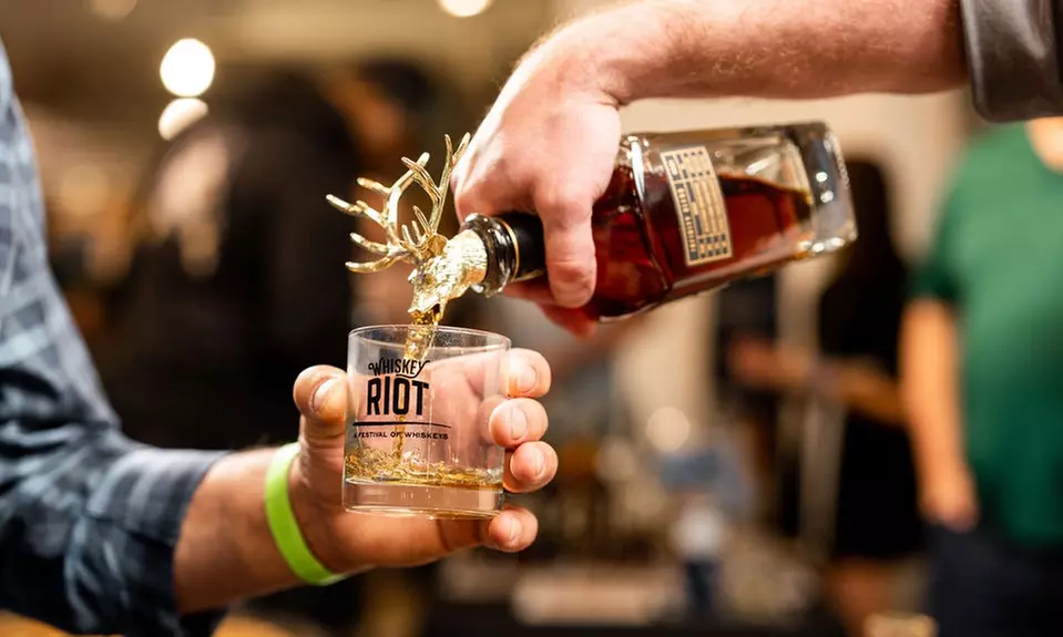 Taste & Discover 200+ Whiskeys w/ a General Admission Ticket for Mar 29, 2025, at 4 pm at Whiskey Riot Houston - Primary Image