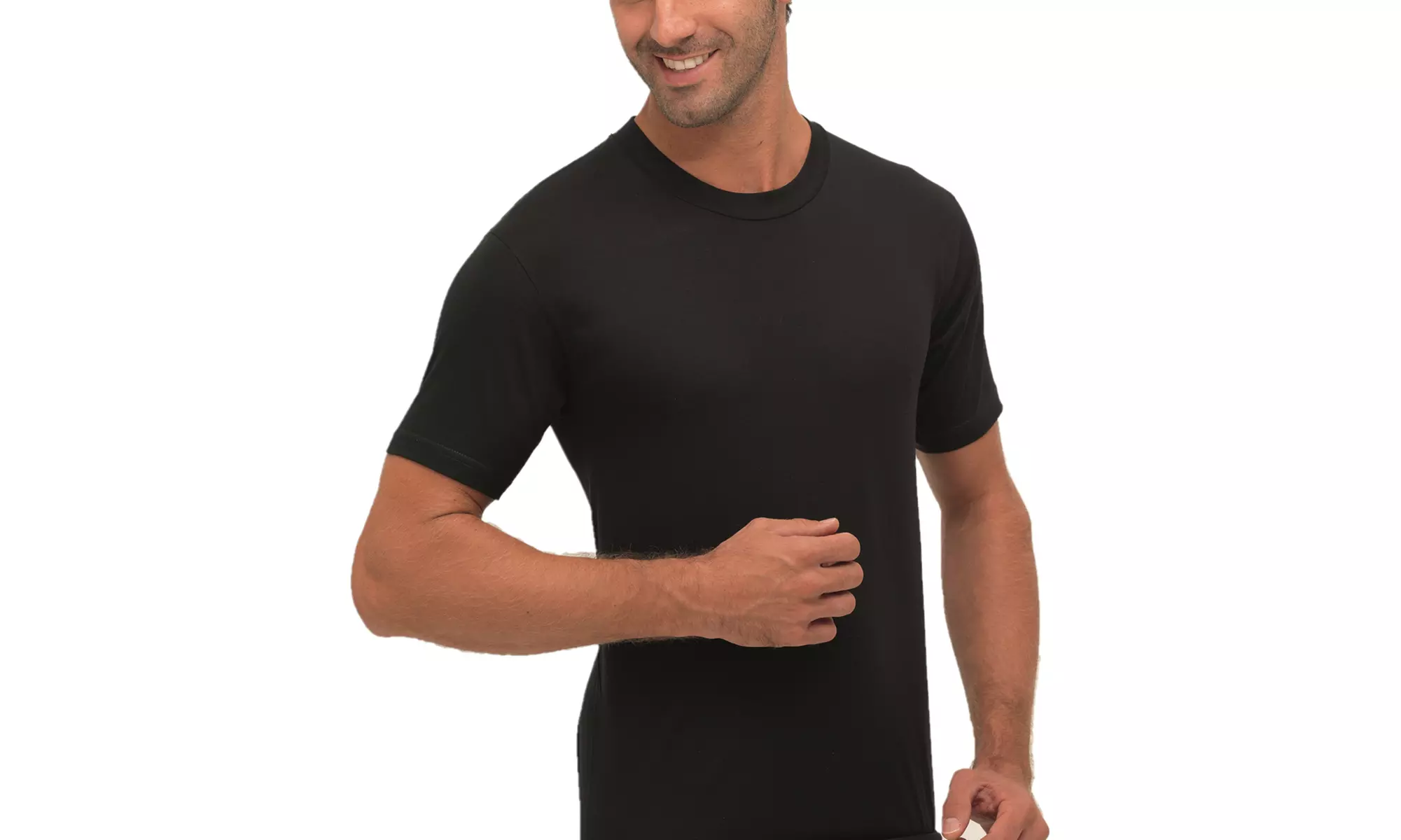 Set van 3 of 6 T-shirts van het merk Giefetti ontworpen voor mannen