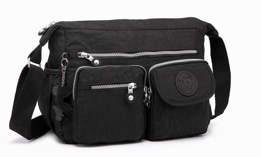 Image 2: Multi-Compartment Crossbody Bag