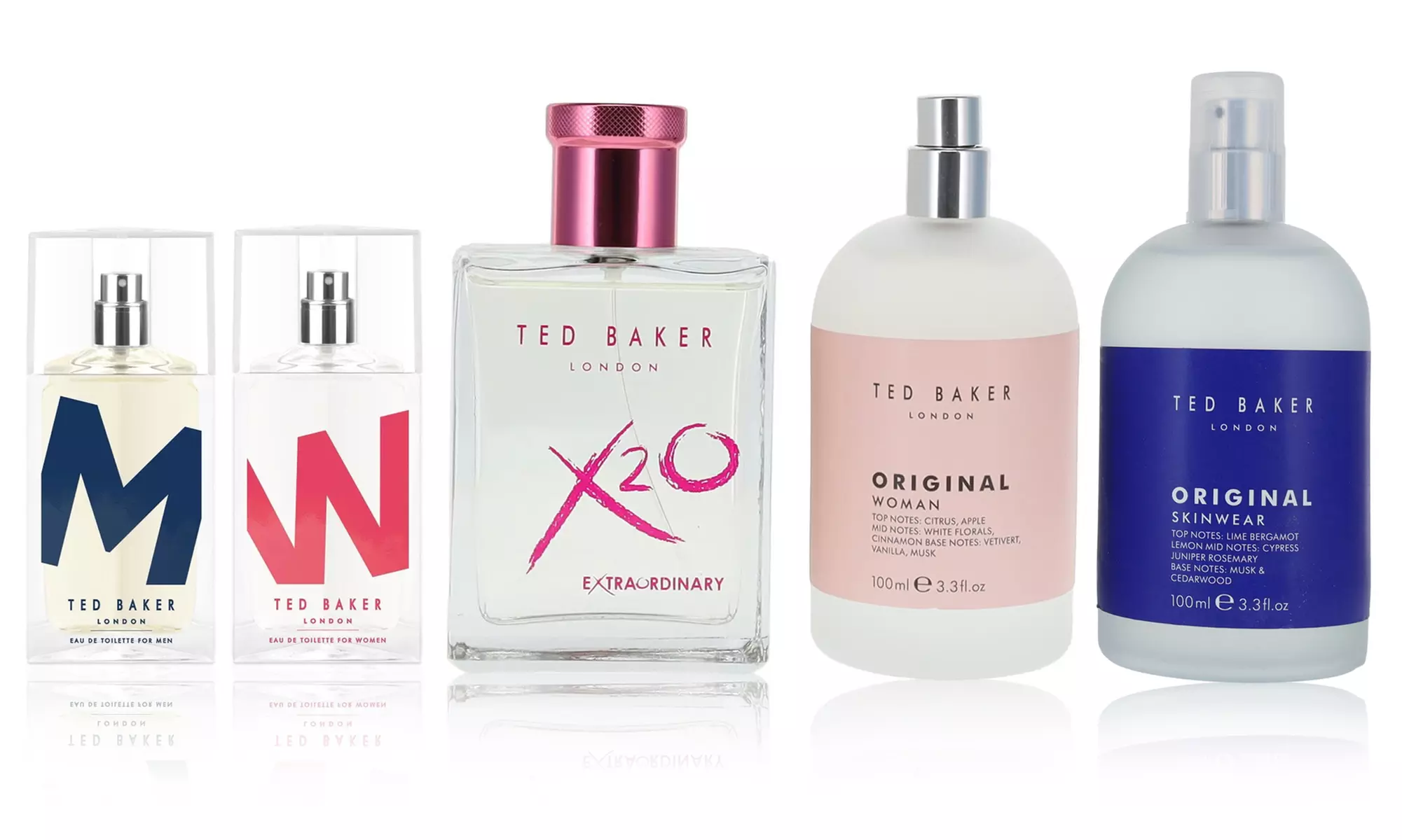 No Box Ted Baker Fragrance collection