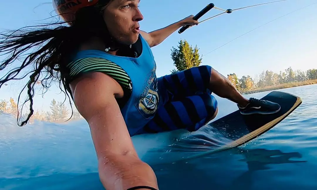 Wakeboard Lesson, or Slow Speed Pass 