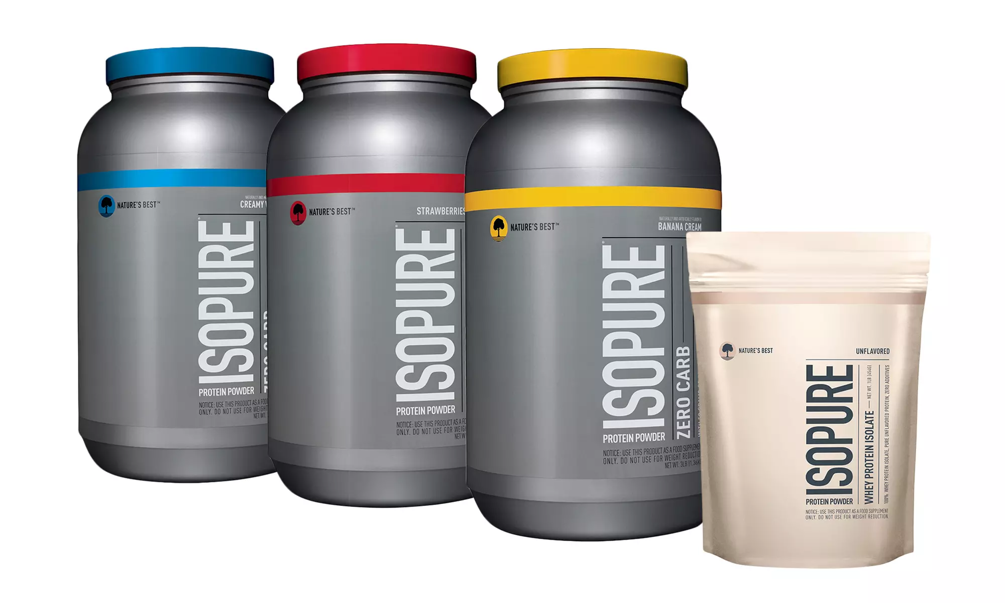 Isopure Zero Carb Whey Protein Isolate (1 or 3 Lb.) - Primary Image