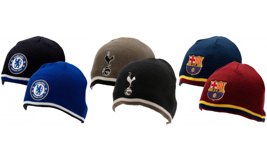 Image 1: Reversible Football Hats