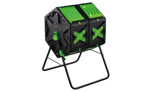 Garden Gear Dual Chamber Rotating Composter 