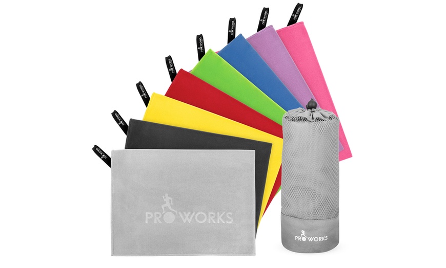 Image 1: Proworks Microfibre Towel