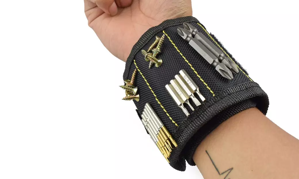 1 ou 2 bracelets magnétiques rangement outils - Primary Image