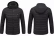 Men's Winter Hooded Coat with Smart Heating System - Second Medium