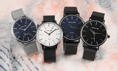 1 o 2 orologi Excellanc da uomo disponibili in 2 modelli e vari colori