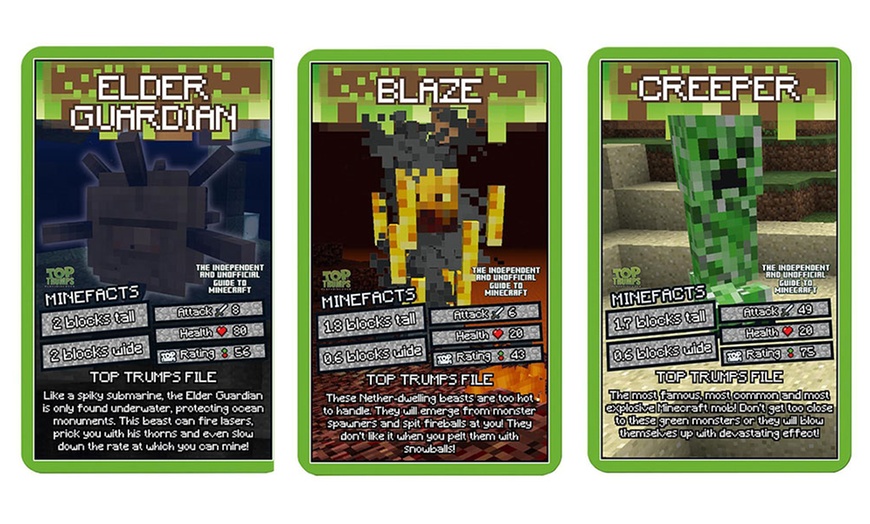 Image 2: Top Trumps Independent Unofficial Guide to Minecraft