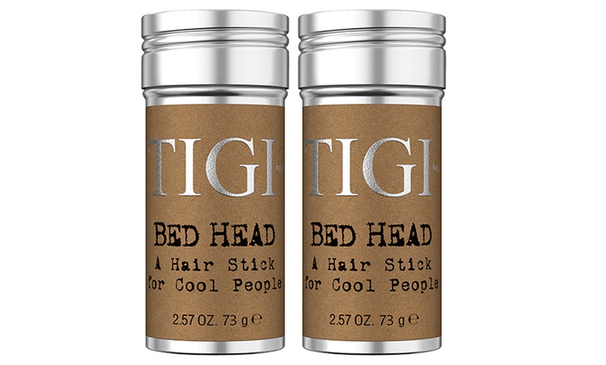 Image 3: Two-Pack of TIGI Bed Head Men's Hair Wax Stick 73g