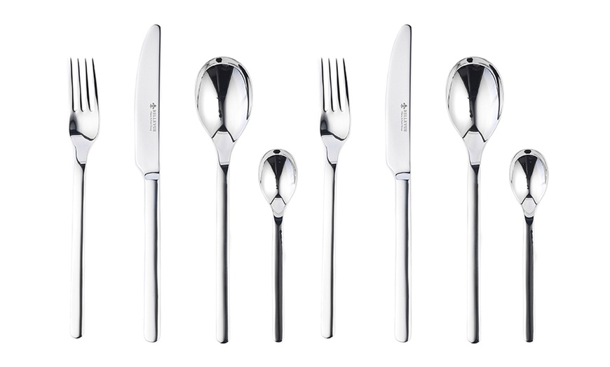 Image 43: Polished Steel Cutlery Set