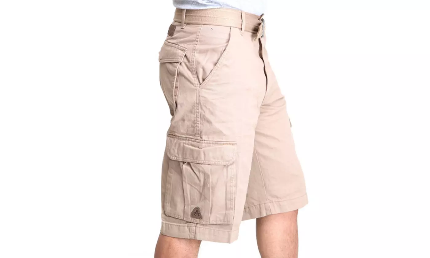 Akademiks Men's Cargo Shorts - Second Medium