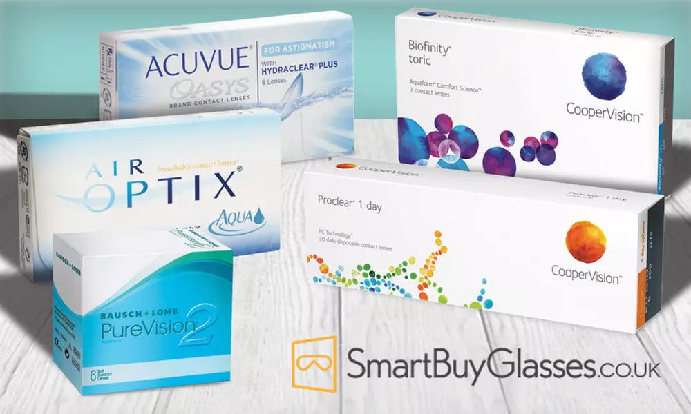 Online Order of Contact Lenses from SmartBuyGlasses.com (50% Off) - Primary Image