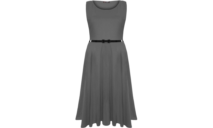 Image 4: Oops Flared Skater Dress
