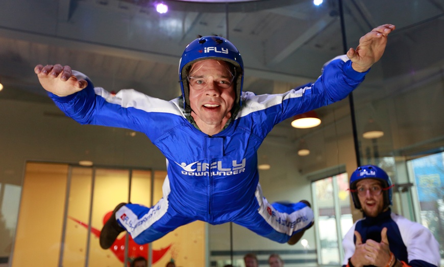 Image 4: 2 Indoor Skydiving Flights