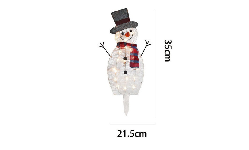 Image 5: Christmas Snowman Family Lights