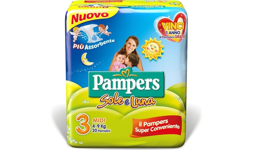 Image 3: Pannolini Pampers Sole e Luna